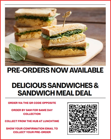 Pre order lunches